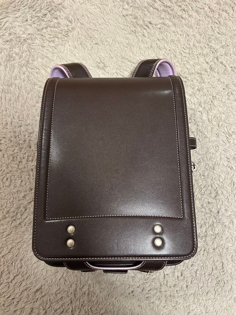 Randoseru Tsuchiya Kaban Japanese Kid’s School Bag Brown Purple Backpack Japan