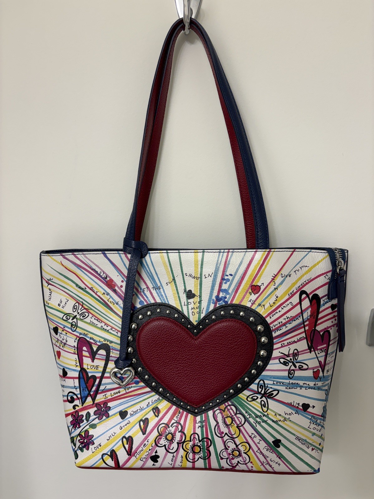 Brighton Fashionista Love Tote Artwork by Tom Clancy