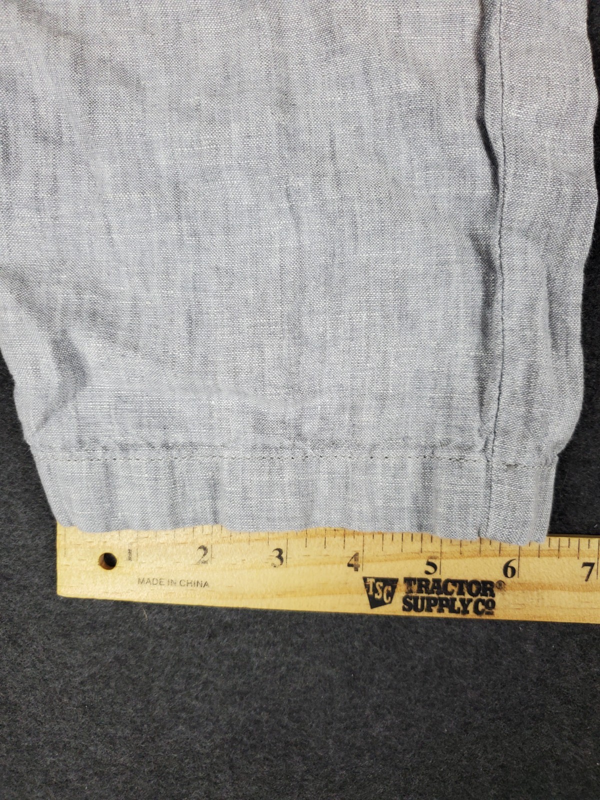 J Crew Oarsman Mens 29×30 (30×27.5) 100% Linen Trousers Casual Blue Pants