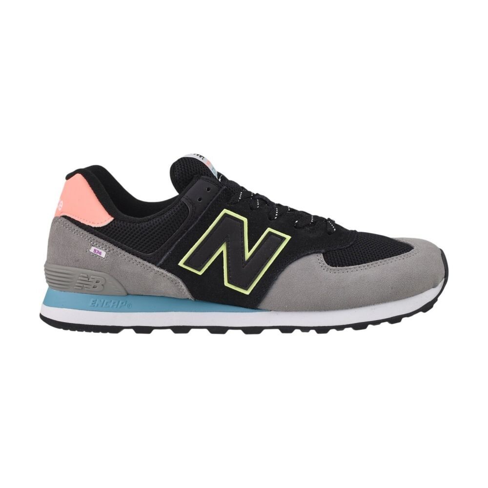New Balance Classics Men’s Shoes Black/Grey/Neon ml574-ud2