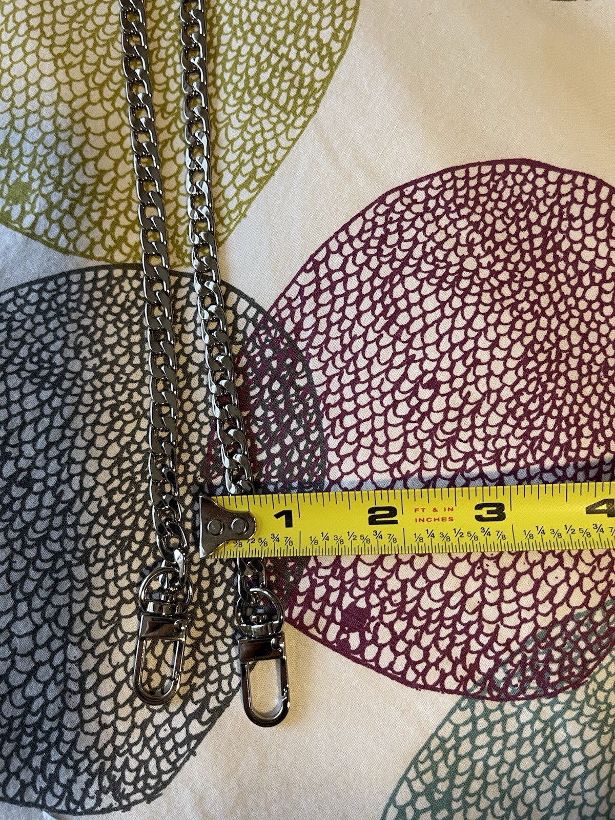 Replacement Bag’s Chain Strap FOR COACH Bag And Other Designer Bag Metal Silver