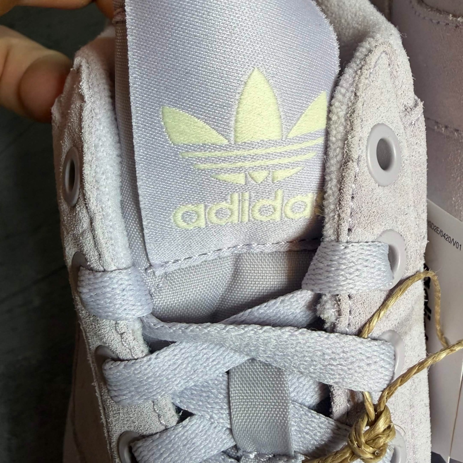 adidas Forum Bold W Suede Light Purple Lilac GZ2613 Women Size US 6 / UK 4.5 /37