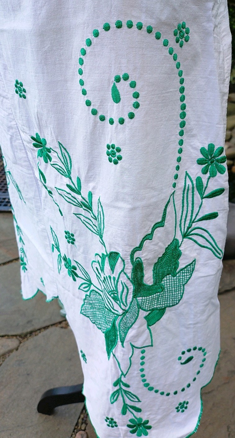 Vintage Rampage Clothing Company Embroidery Skirt Floral Pattern Women’s Sz 11