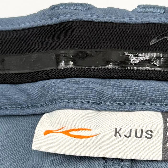 KJUS Ike Performance Golf Pants Tailored Fit 5 Pockets Steel Blue MG20-HO2