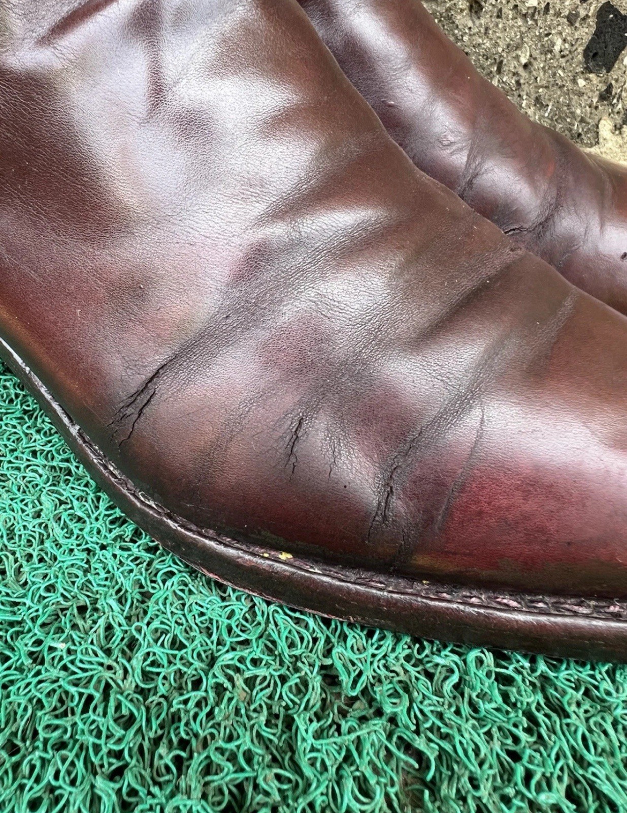 RM Williams 7.5 Comfort Craftsman Brown Leather Slip-On Chelsea Boots