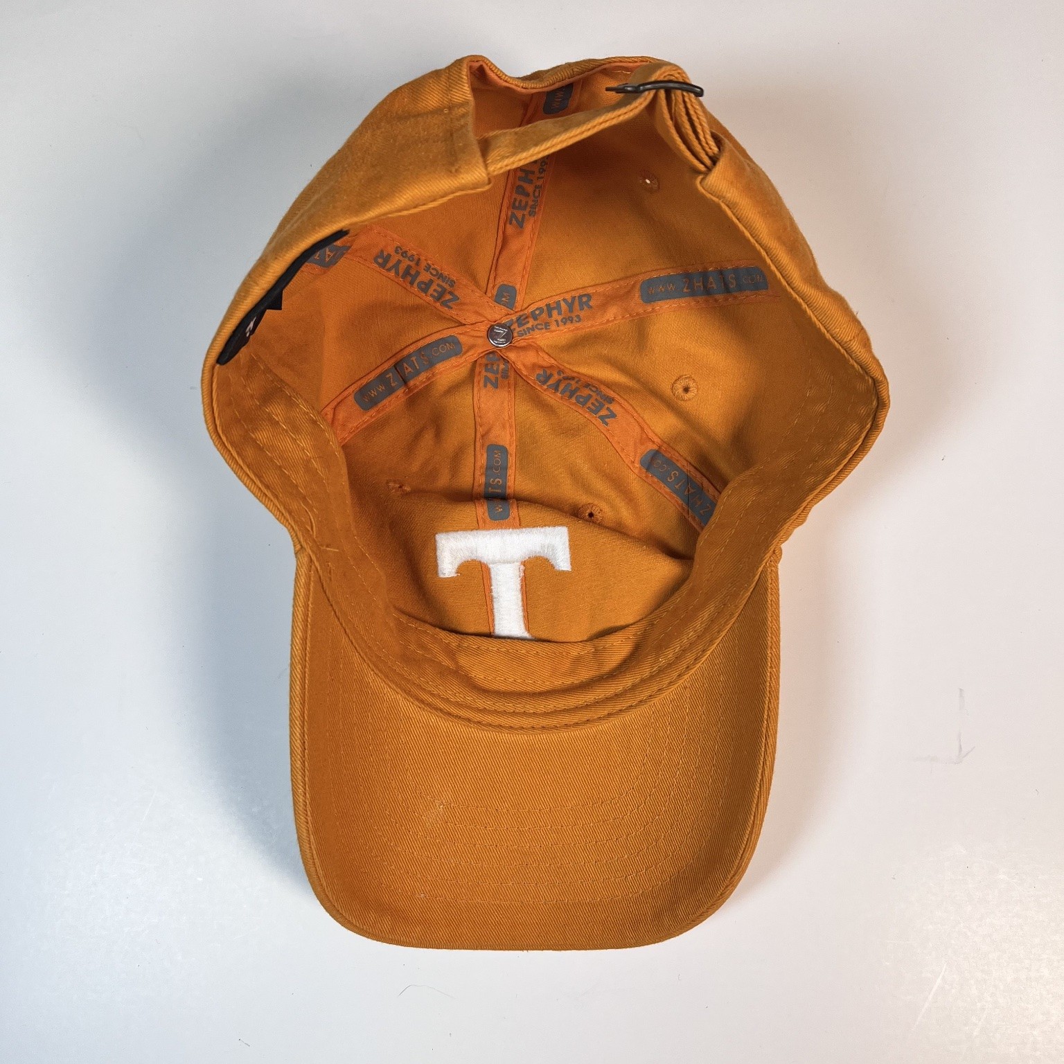 Tennessee Volunteers Zephyr Dad Hat Adjustable Strapback Orange Collegiate