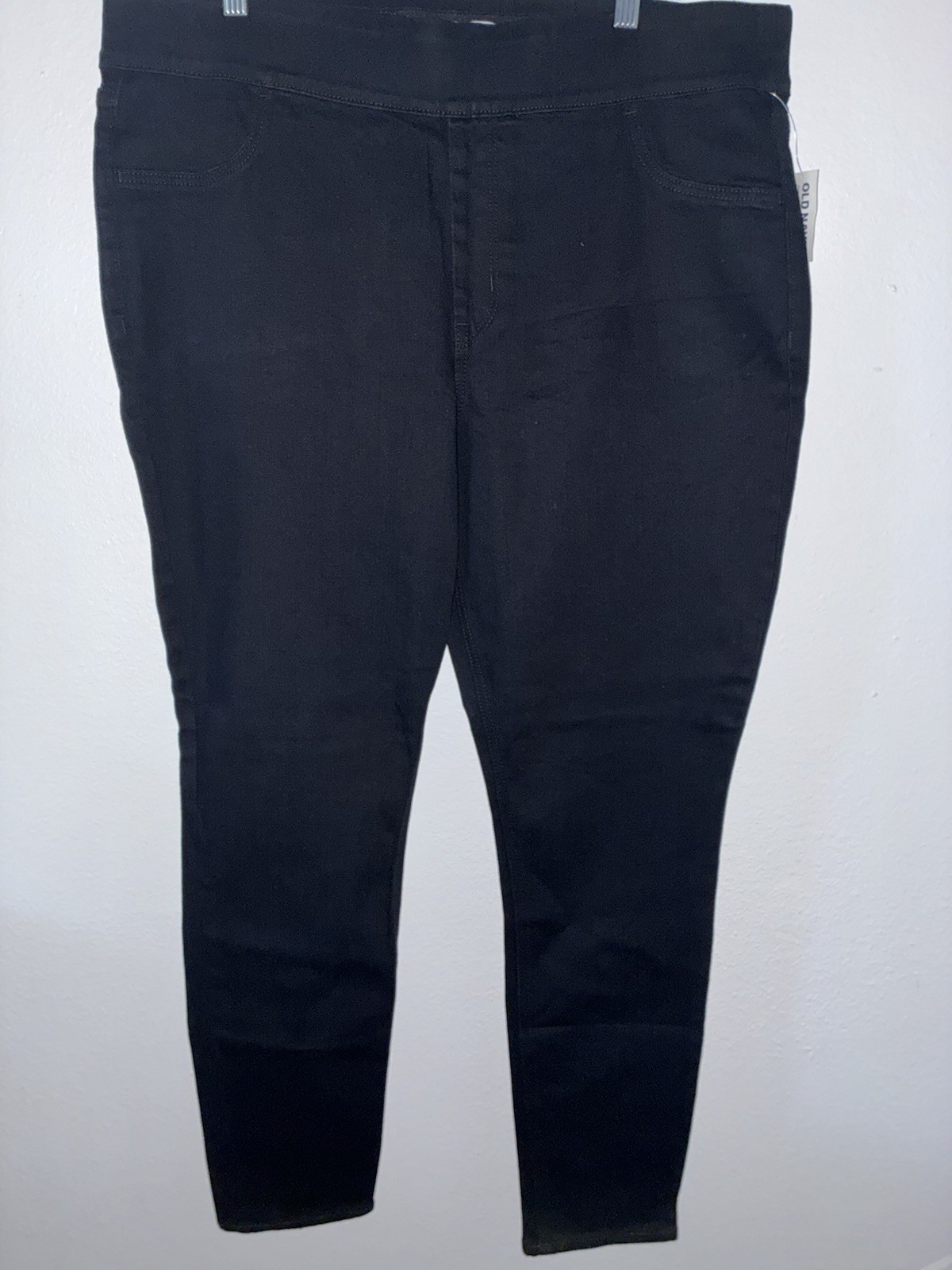 Old Navy Mid Rise Leggings 18 Black Adjustable Jeans Leggings New with Tags