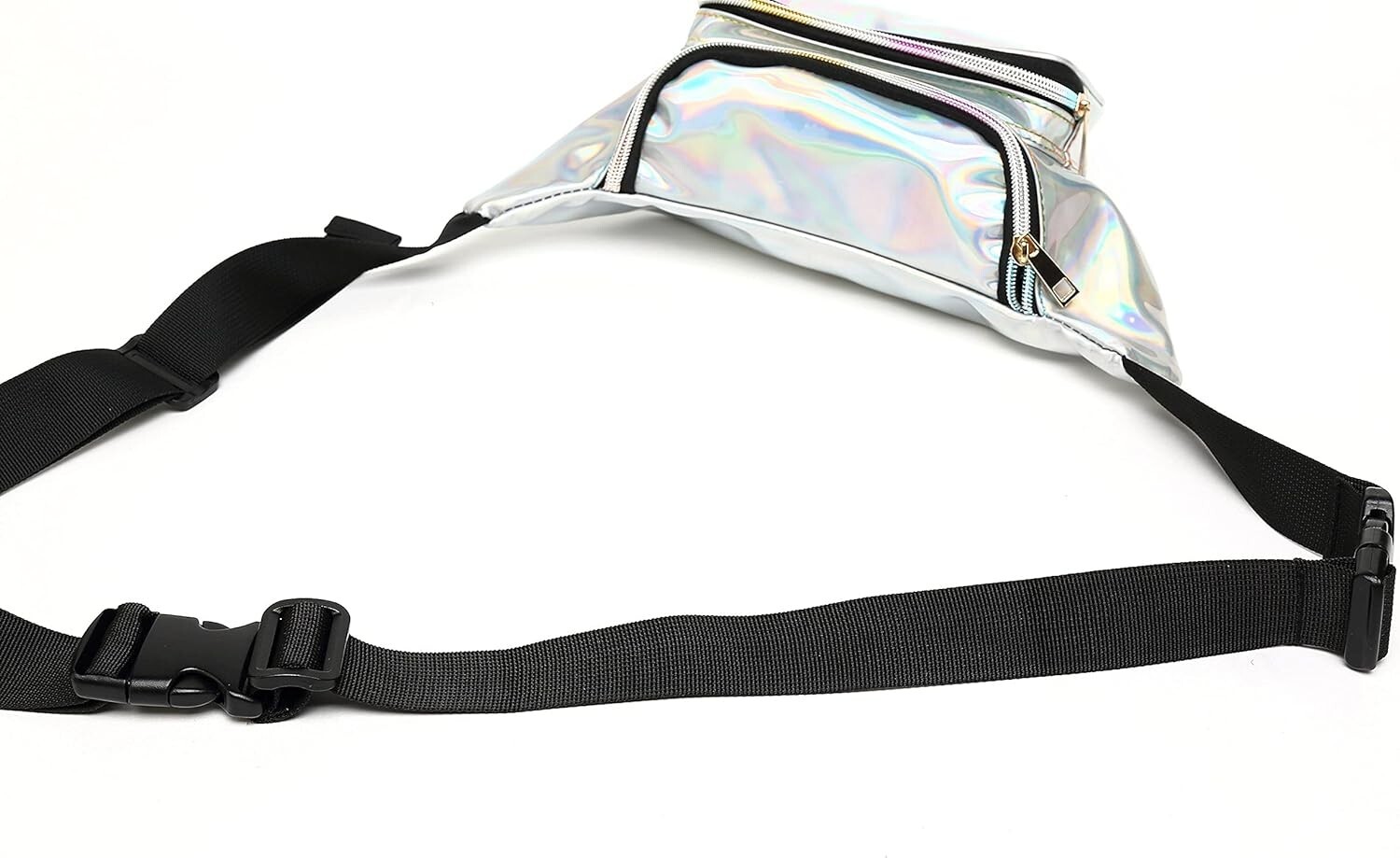 Fanny Pack [Belt] [Extender] Adjustable Elastic [Strap], Waist Bag Shoulder […