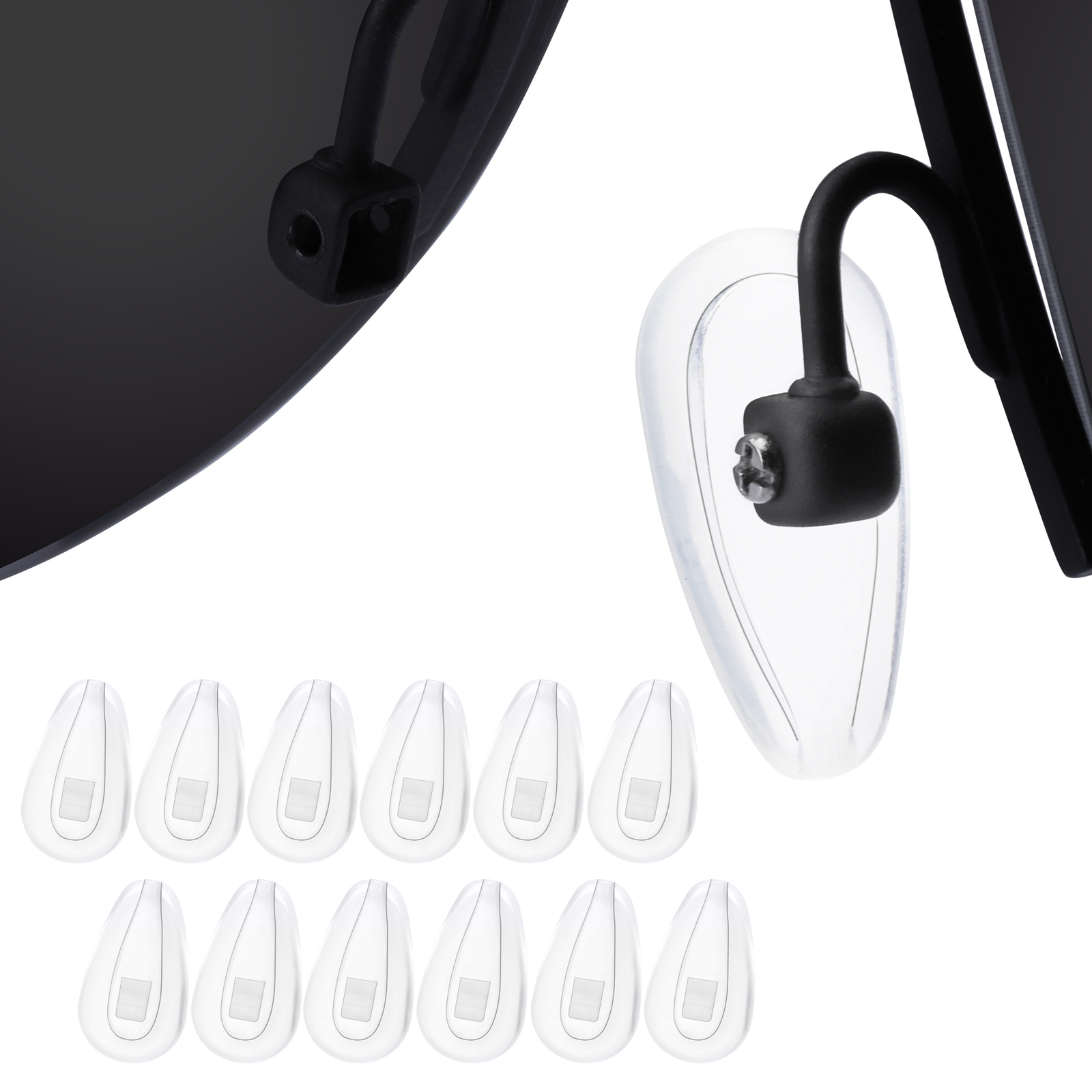 Replacement Nose Pads Pieces for – Costa Del Mar Canaveral/Cocos Sunglass – Opt