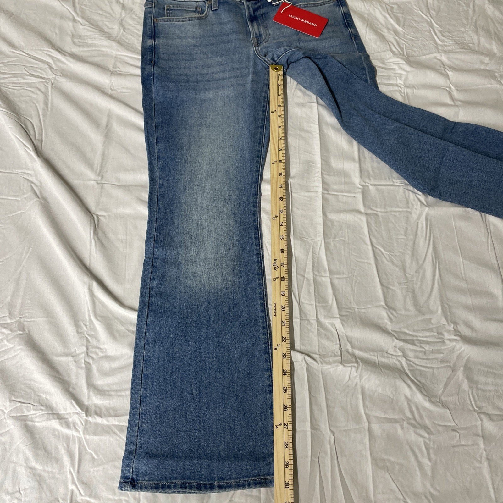 Lucky Brand Sweet Mid Rise Boot Stretch Jeans Prodigy Women’s Size 8/29 Ankle