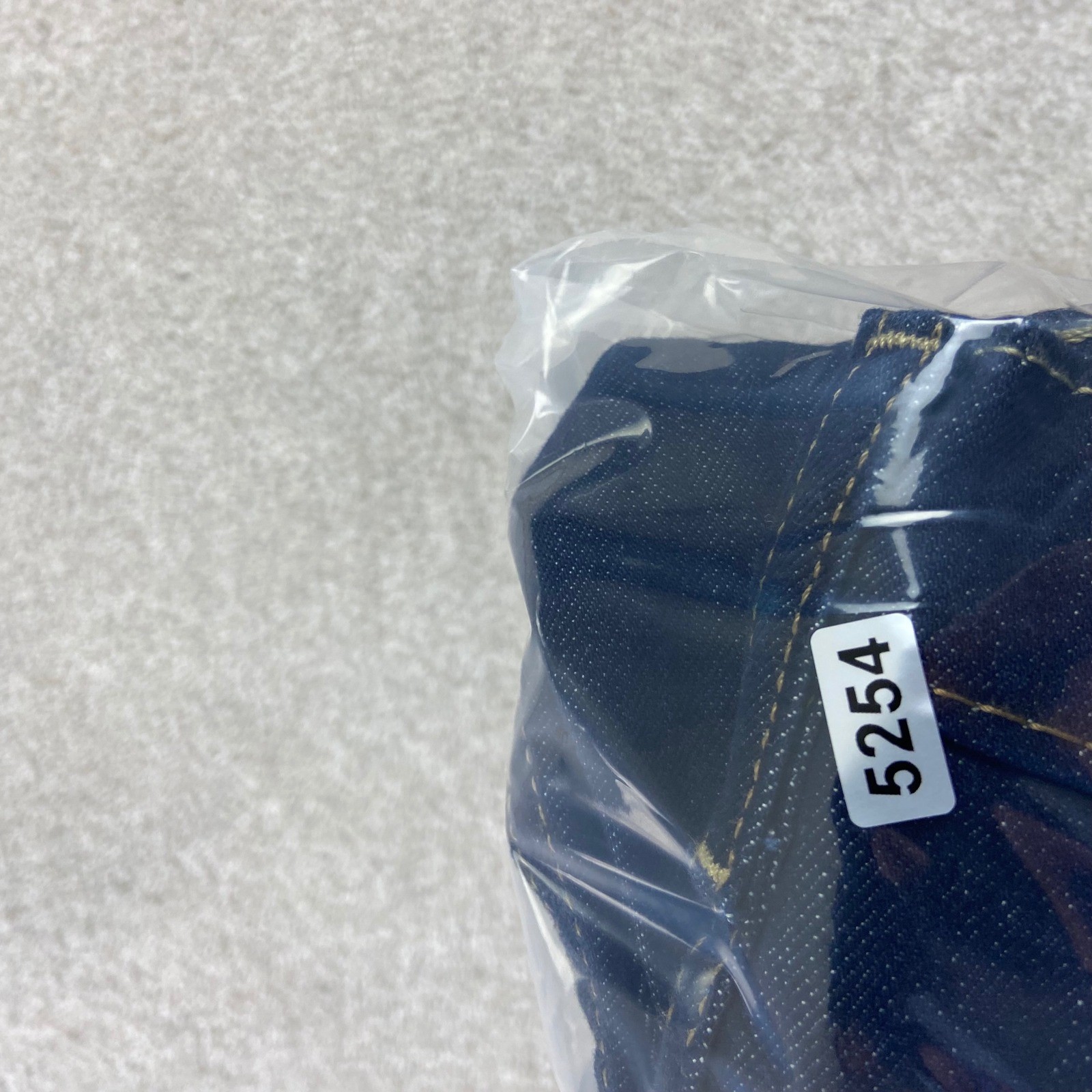 Levi’s 502 Regular Taper Mens 33×32 (Fits35x31) Dark Blue Stretch Denim Jeans