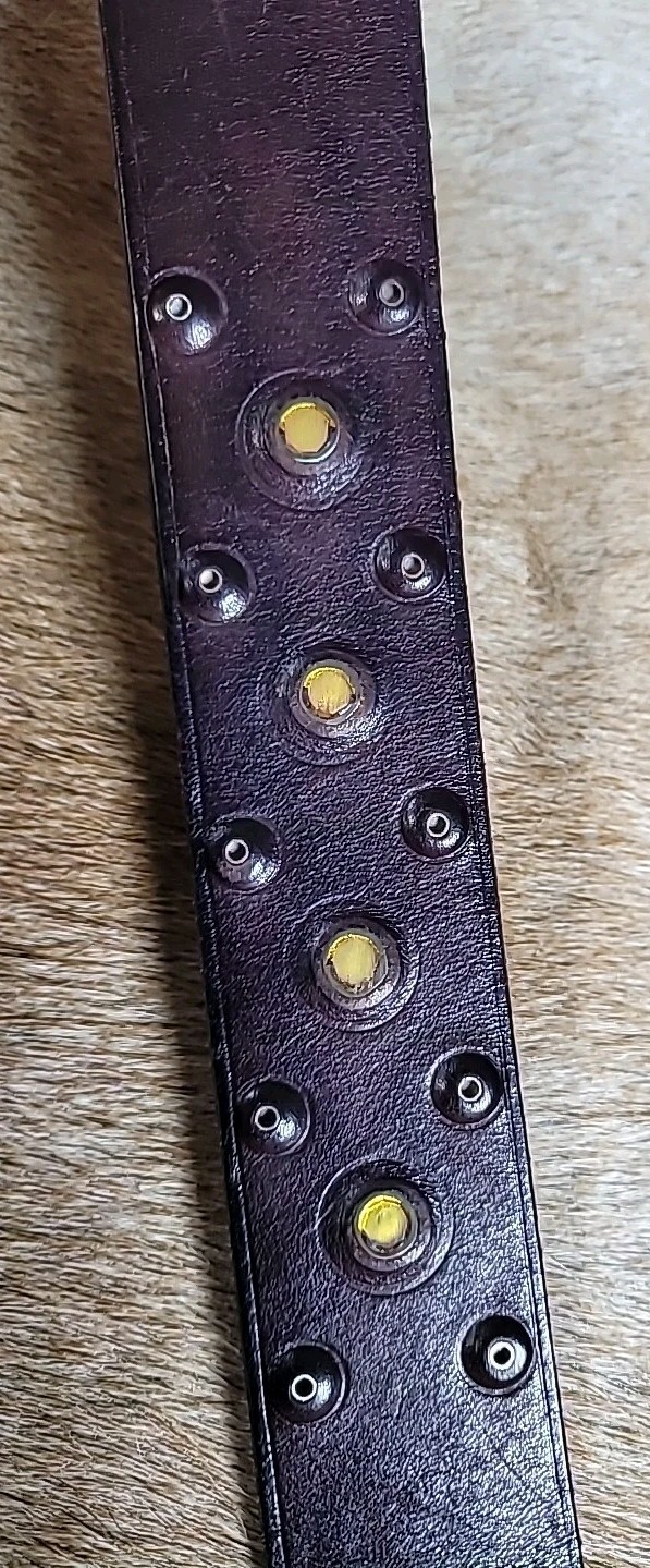 Zanellato Genuine Leather Belt Silver Buckle Made In Italy Size XS