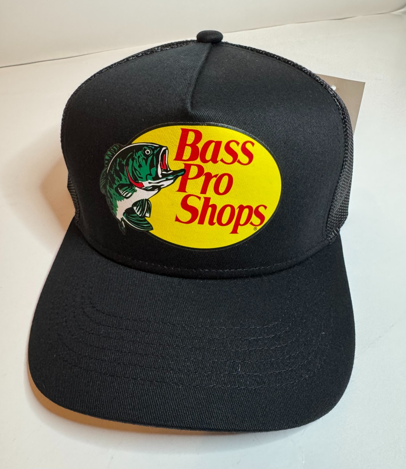 Bass Pro Shops Mesh Hat Cap Adjustable Snapback Trucker Fishing Baseball Outdoor