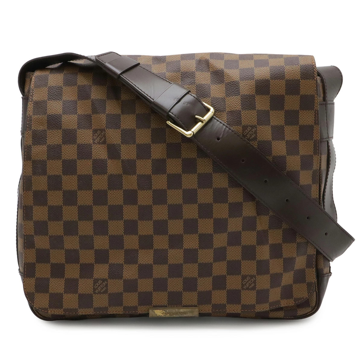 Louis Vuitton Damier N45258 Shoulder Bag Check Canvas Brown Unisex #BLB2346