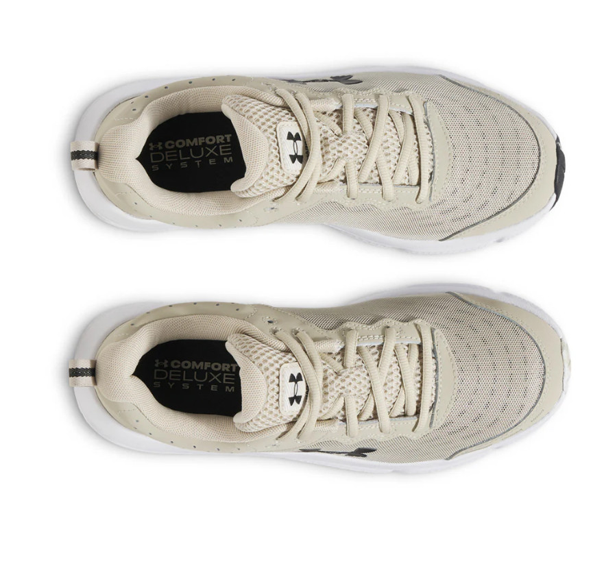Under Armour 3026175 289 UA Charged Assert 10 KHAKI/BLACK Shoes Sneakers NIB Men