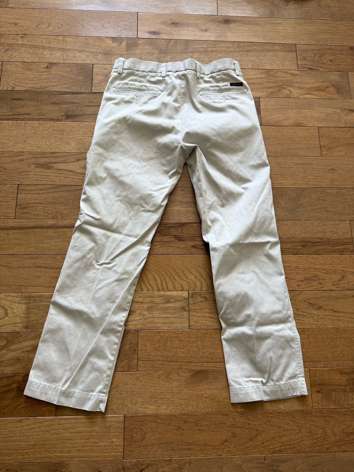 Dockers Mens Chino Pants 33×30 Khaki Pleated Relaxed Fit Classic Vintage 00s