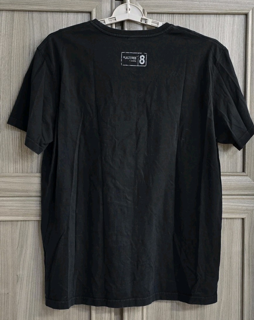 Plaster 8 Oriental Tee Shirt Cotton Black Sz XL
