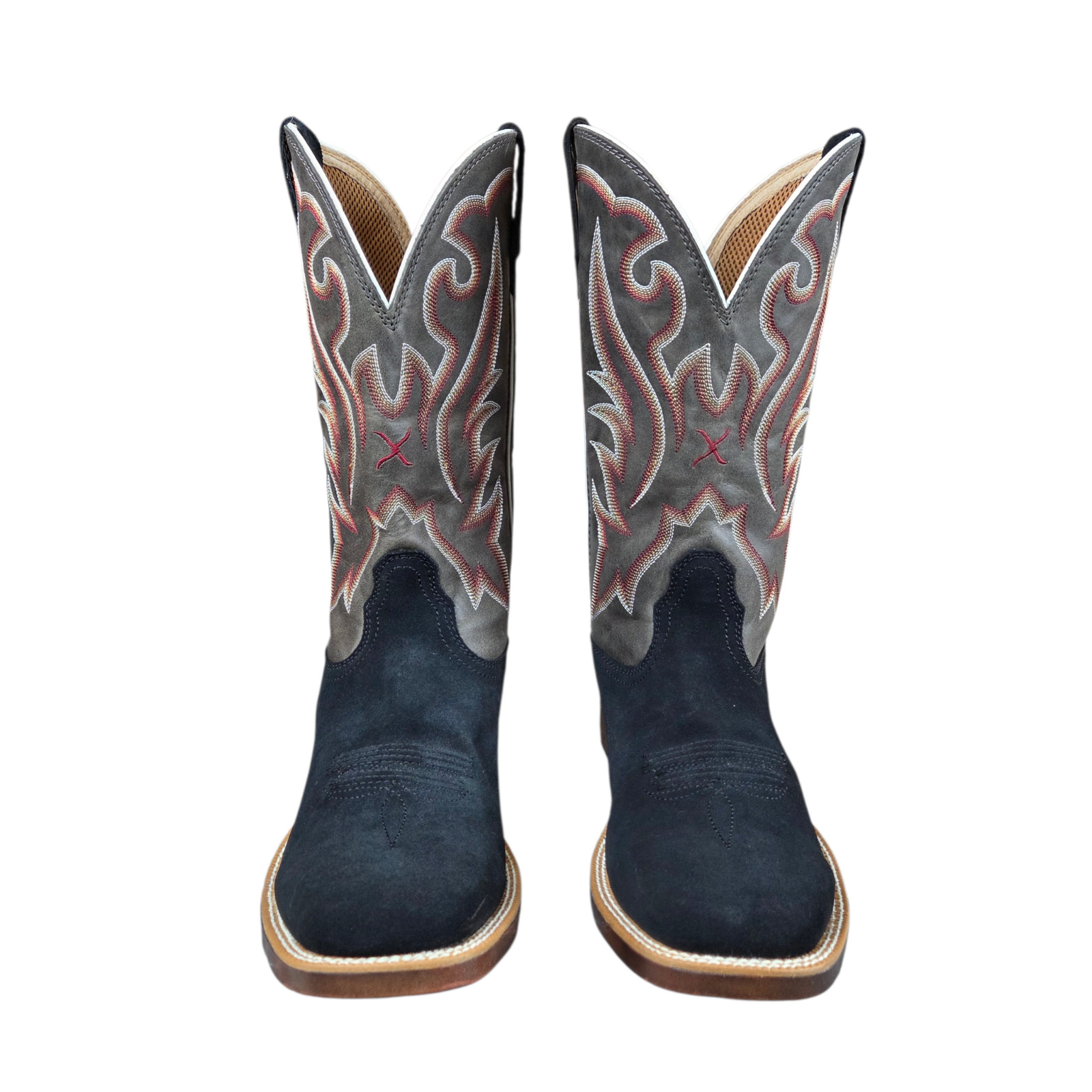 Twisted X 13″ Top Hand Performance Western Boots Broad Square Toe Men’s Size 11D
