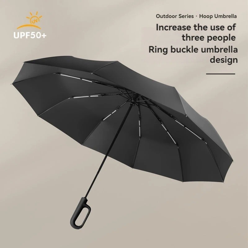 Umbrella windproof folding automatic compact anti-uv auto sun/rain for men. USA