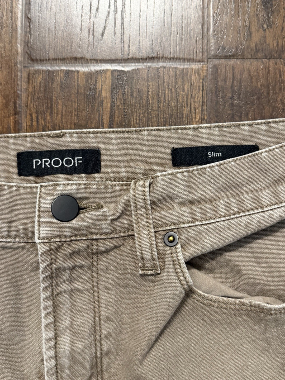 Proof Rover Pant HB Slim 5 Pocket Canvas Men’s 30×31 Huckberry Stretch Outdoors