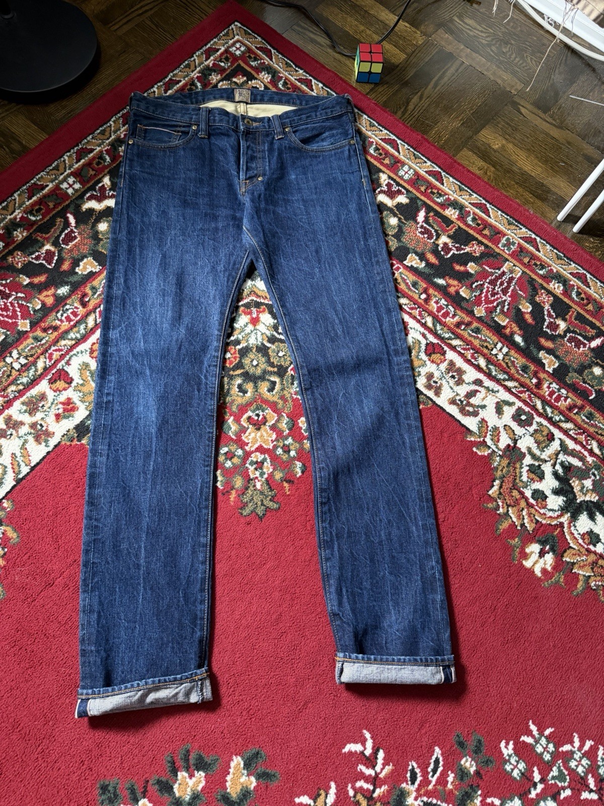PRPS Selvedge Denim Jeans Janpanese Distressed Cotton Men’s 33