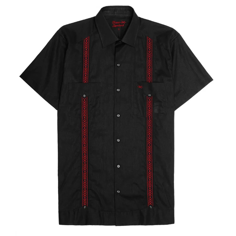 Texas Standard Shirt Tejas Guayabera – CHOOSE COLOR – CHOOSE SIZE – BRAND NEW