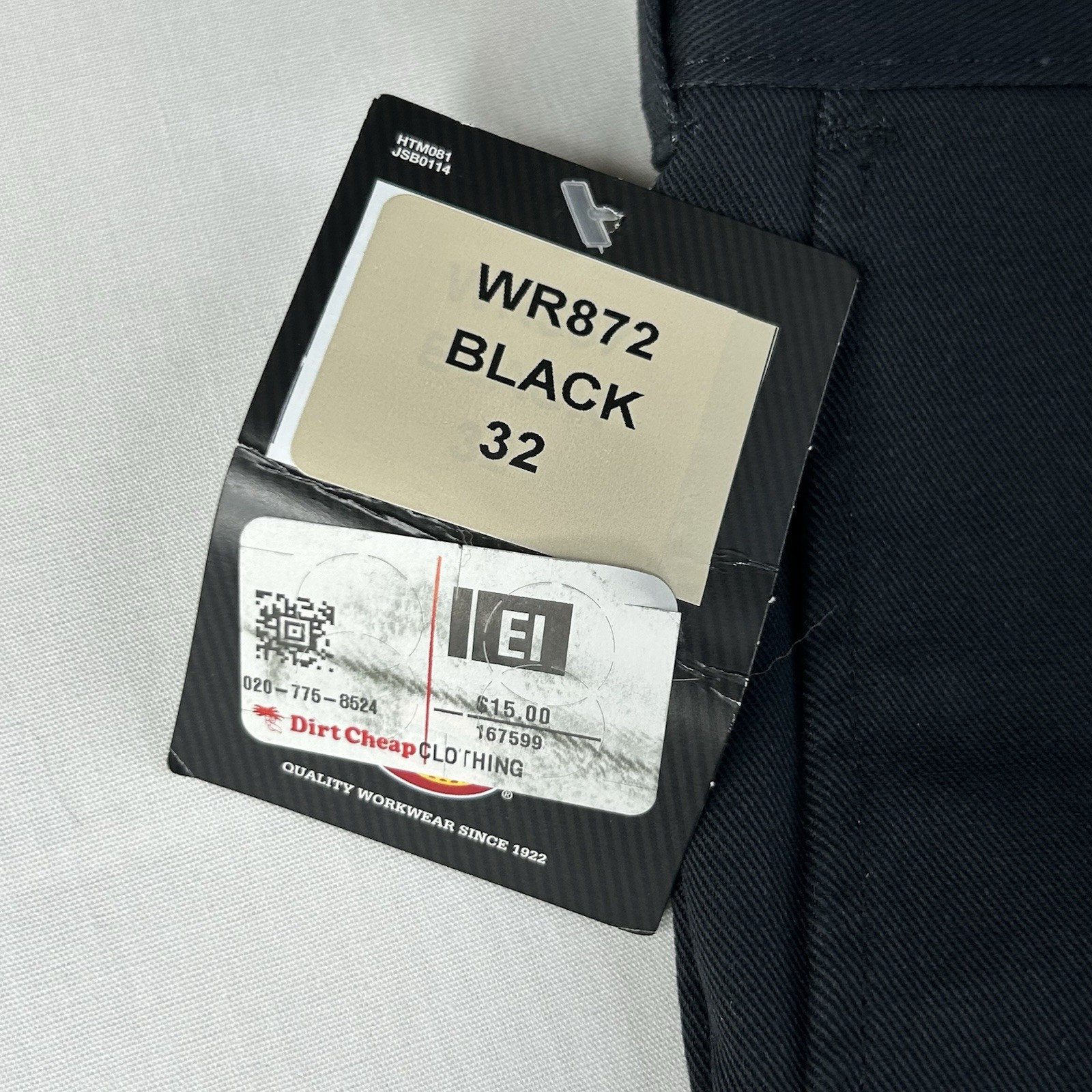 Dickies Flex Utility Work Shorts Mens Size 32 Regular Fit 13″ Inseam Black NEW
