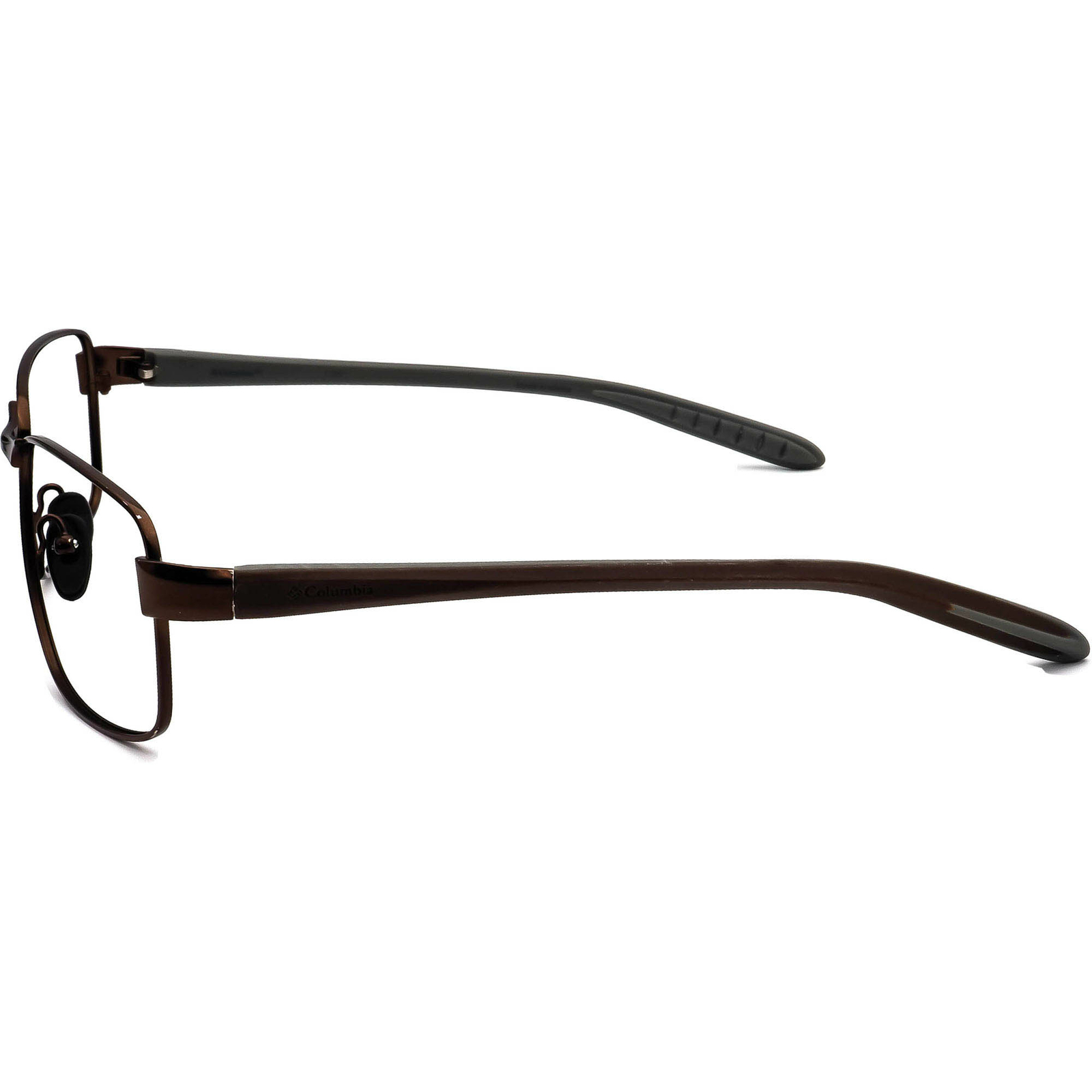Columbia Sunglasses Frame Only Vasco 200 C03 Brown Rectangular 58 mm