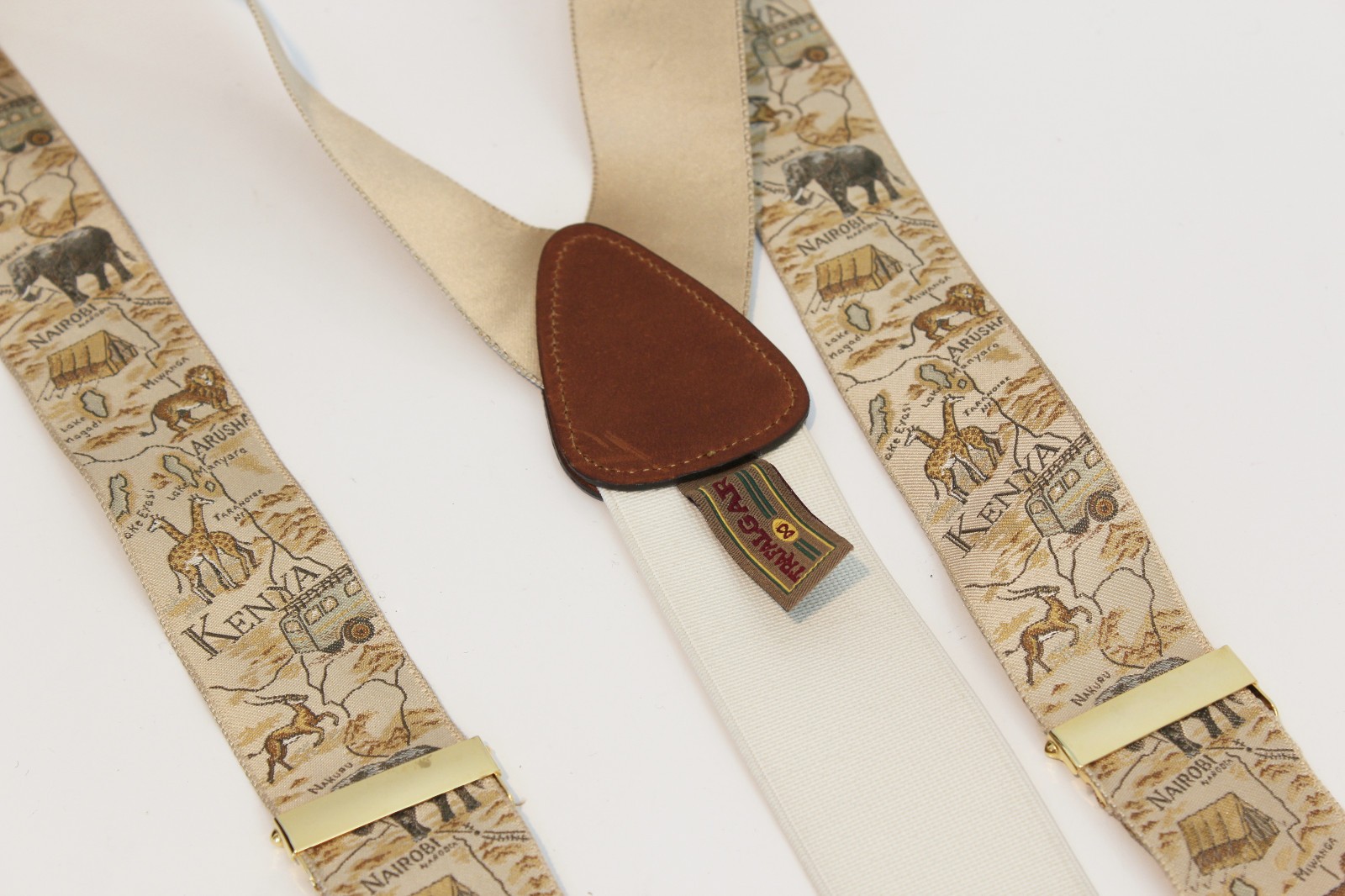 Trafalgar Limited Edition Silk Braces Suspenders – Safari Club Kenya Africa