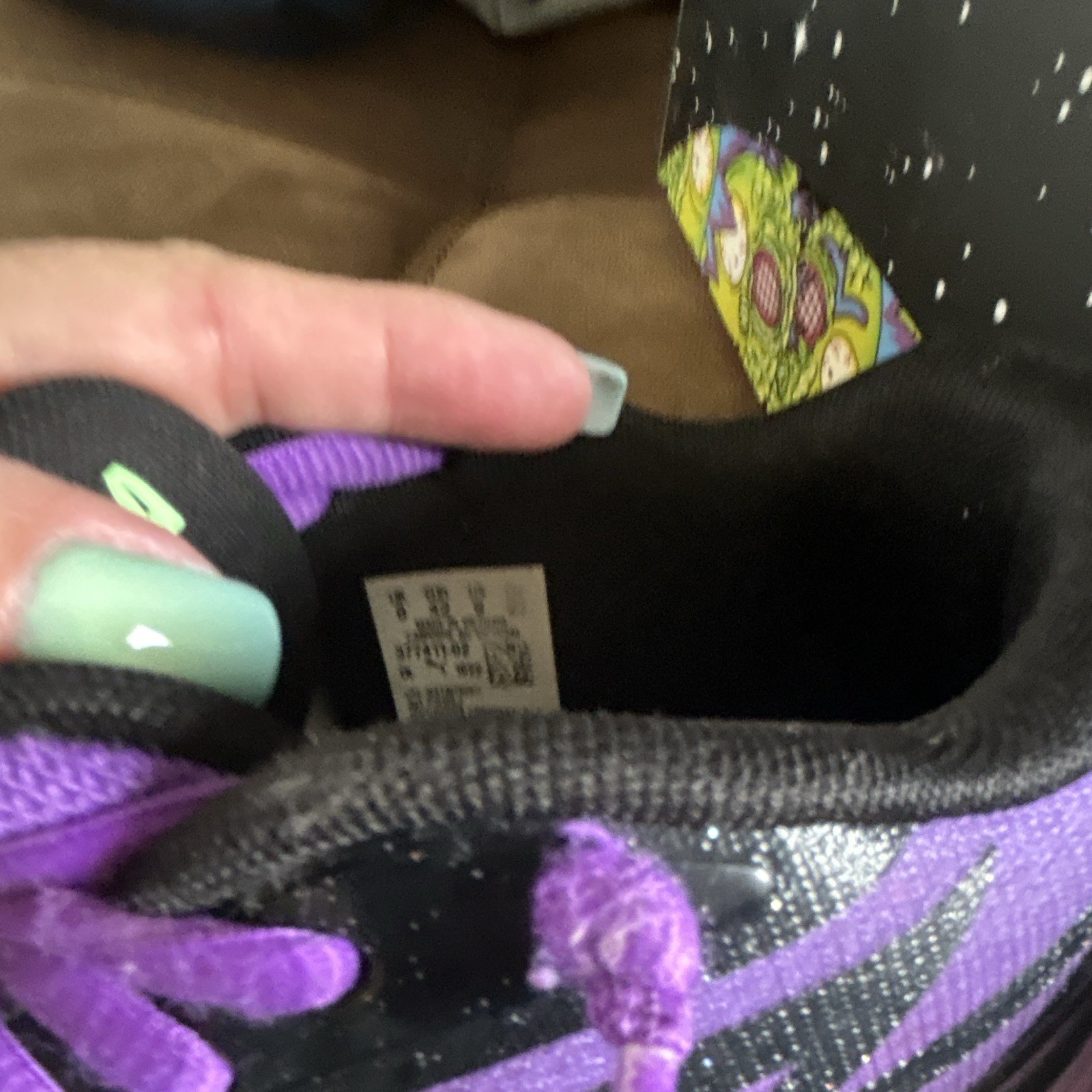 PUMA MB.02 x Rick and Morty Mismatched Mid Top Lace-Up Basketball Shoes