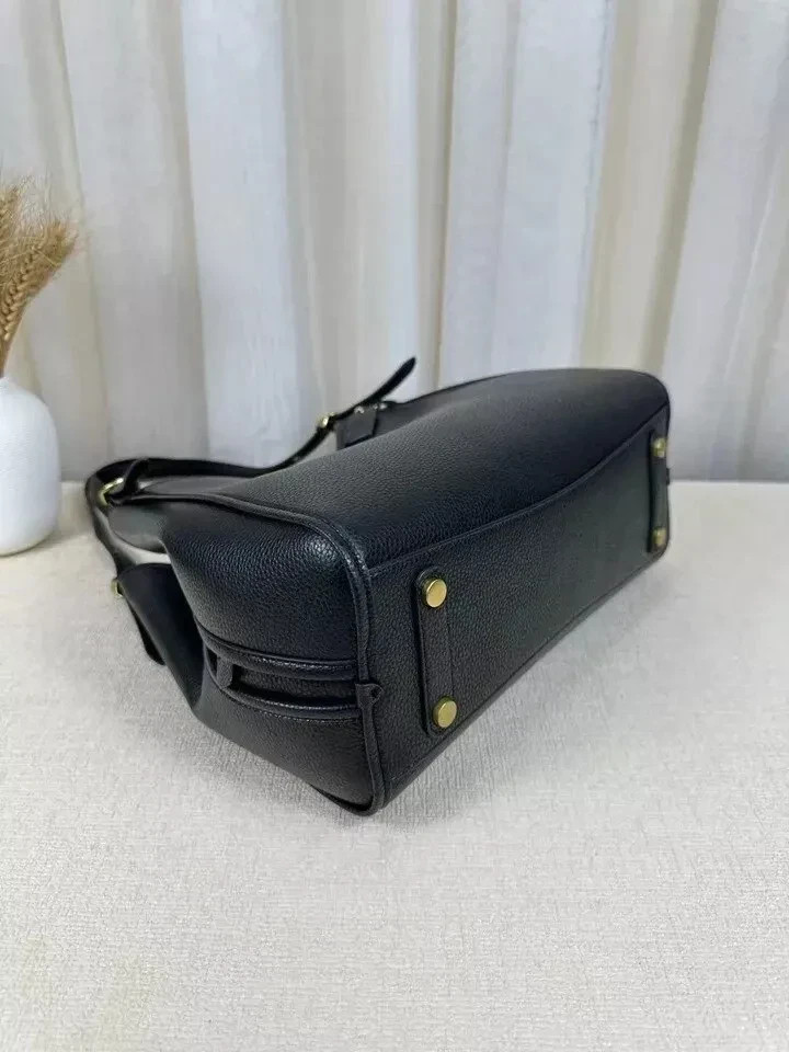 COACH Lori Shoulder Bag Black C4824 Outlet NEW leather