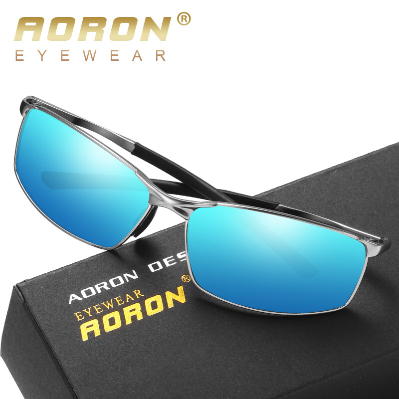 Mens Polarized sunglasses UV400 Pilot Sport Glasses Driving Eyewear With Case US