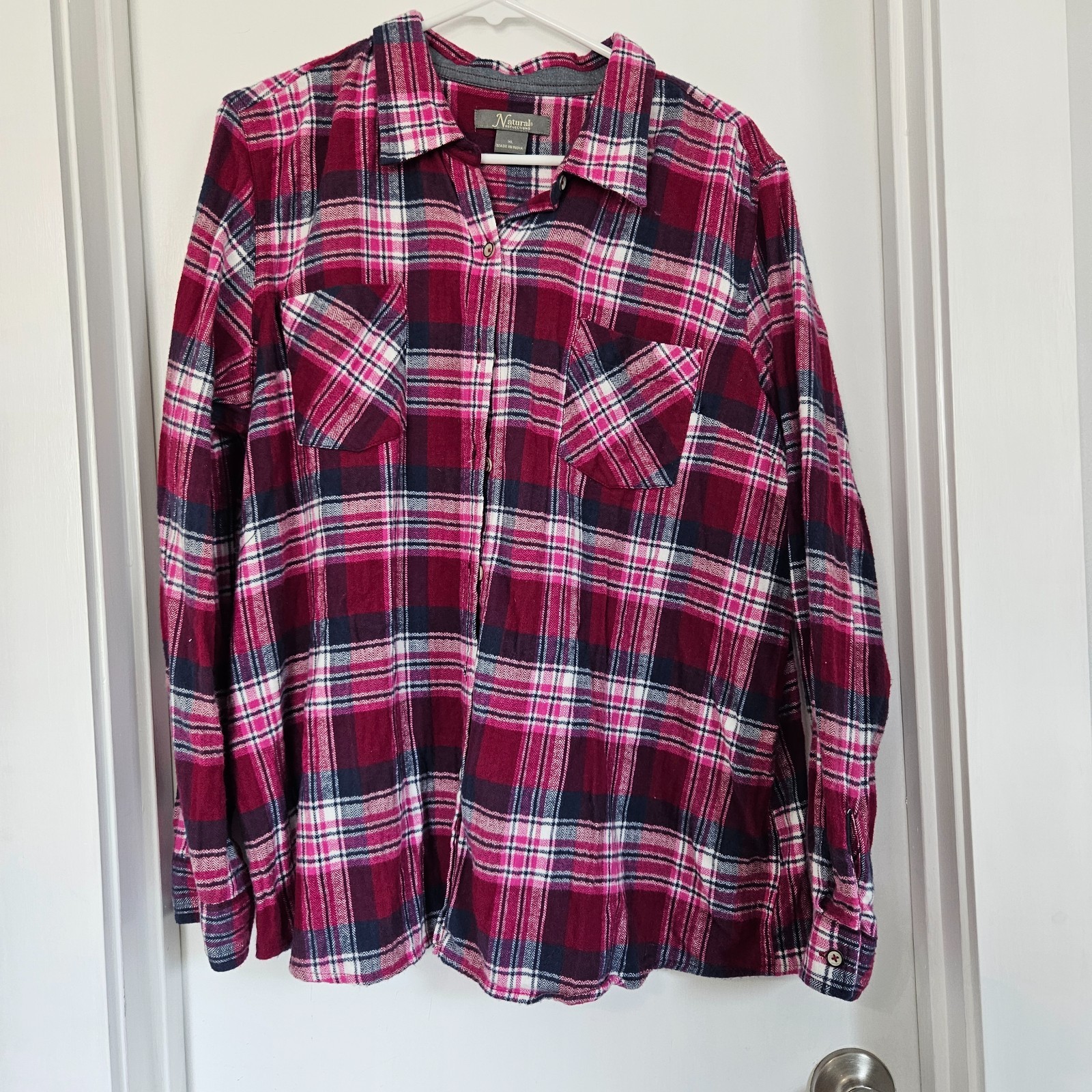 Blink 182 Upcycled Flannel Shirt 90s Y2K 2000 Pop Punk Music Women’s Extra Large