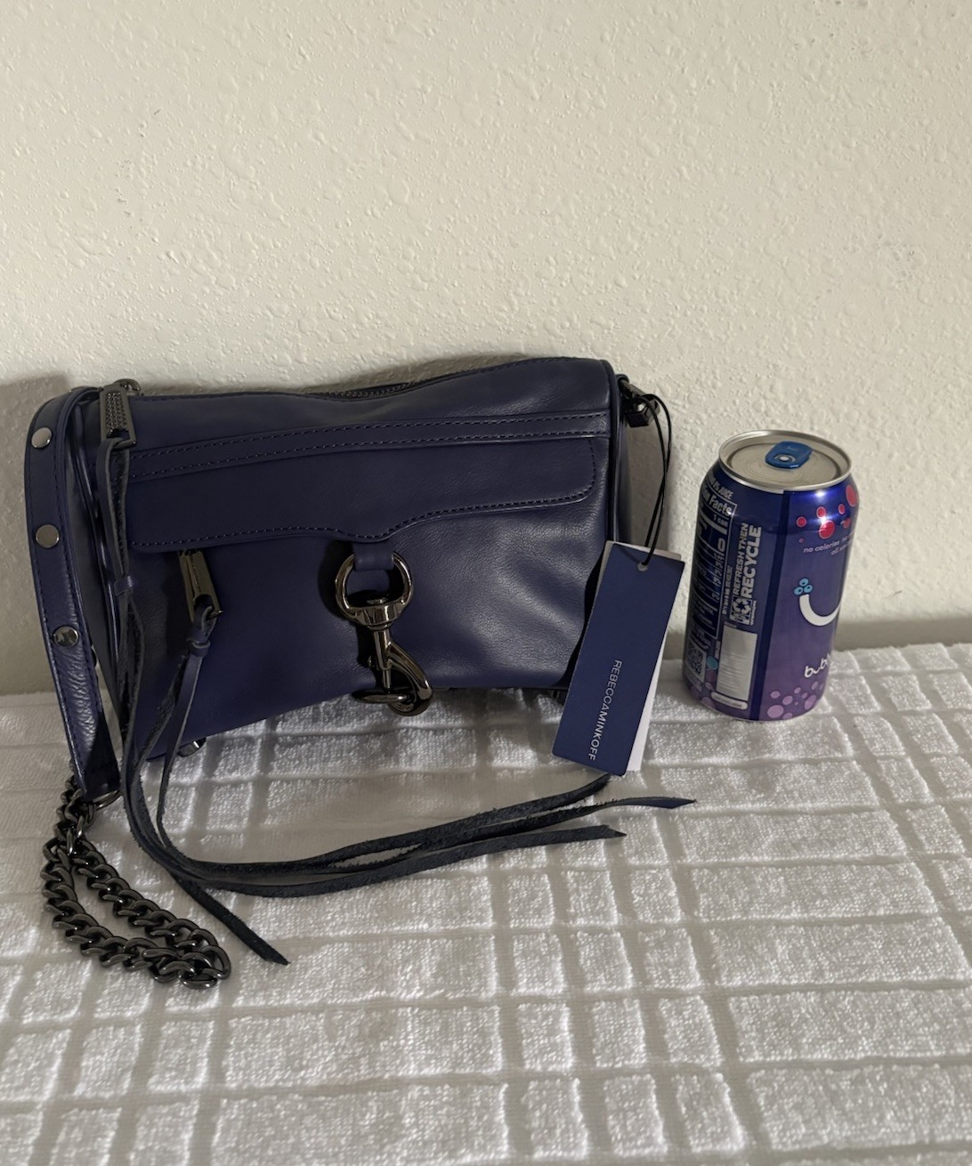 Rebecca Minkoff Mini M.A.C. Crossbody, Eclipse (purple) – $195 NWT