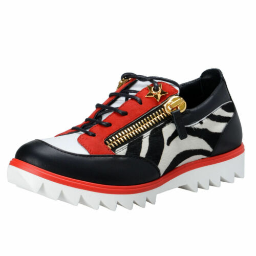 Giuseppe Zanotti Women’s Pony Hair Fashion Sneakers Shoes Sz 5 6 7 8 9 10 11