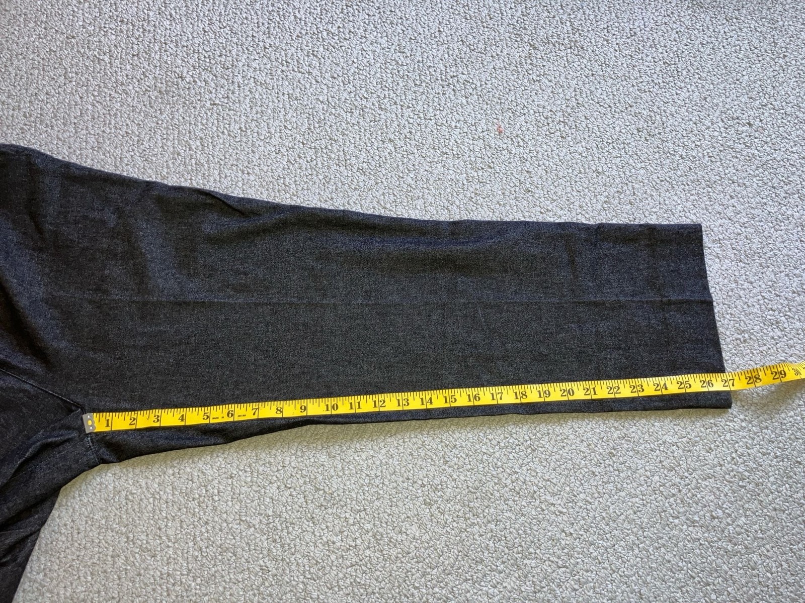 Draper’s & Damon’s Lightweight Black 100% Cotton Denim Pull-On Pants, Size M