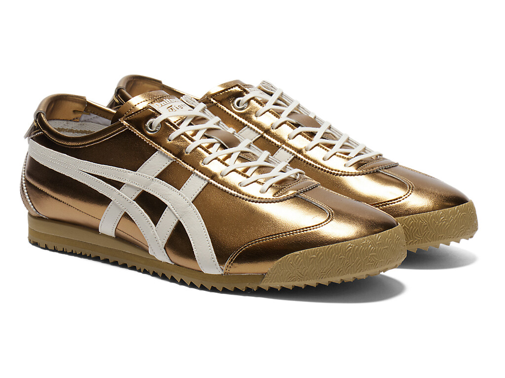 MEXICO 66 SD Metallic Real Leather 1183C468. Onitsuka Tiger Genuine manufacturer