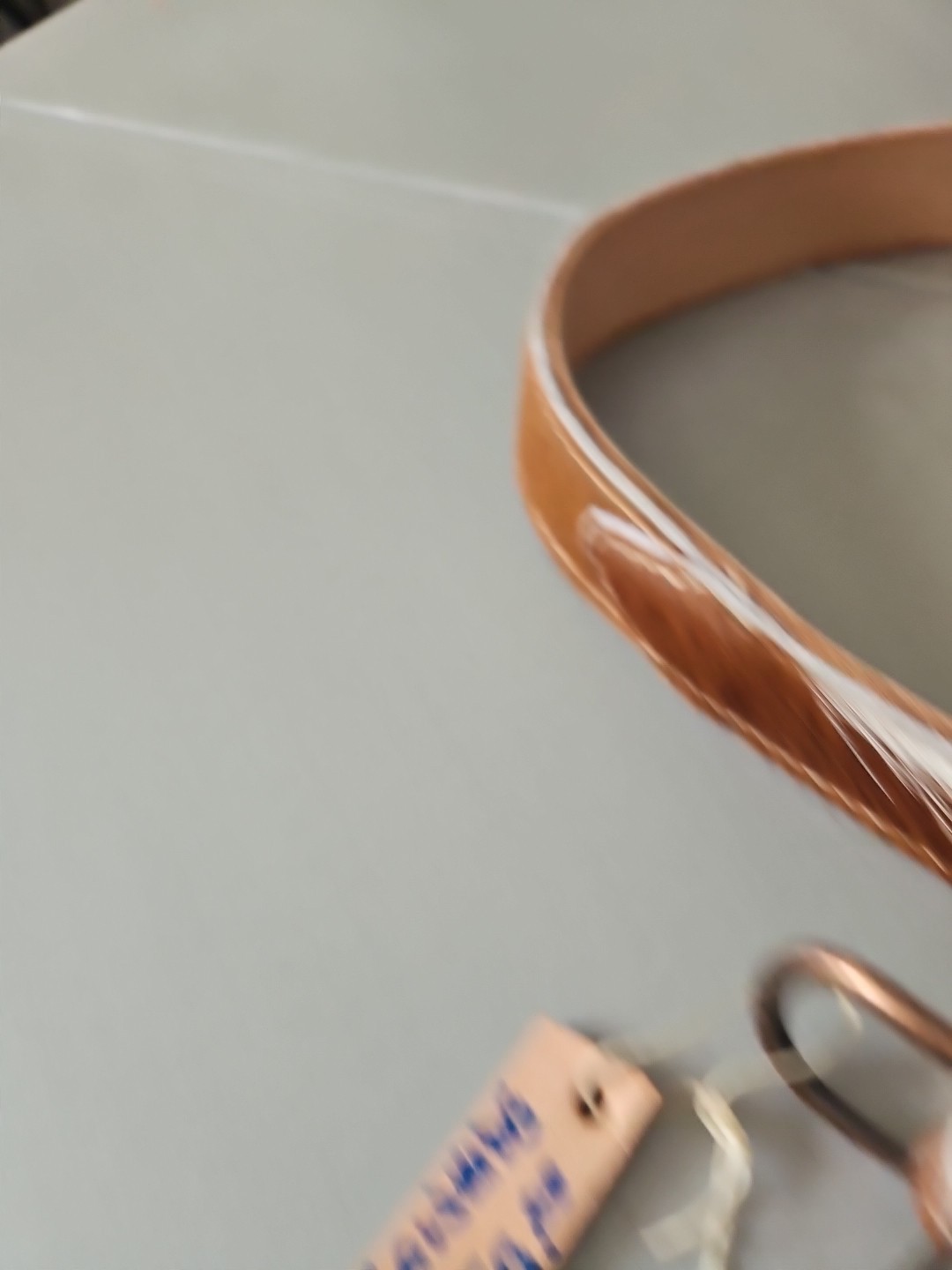 Handmade Cowhide Hair On Leather Belt, Brown White Natural Pattern, Western…