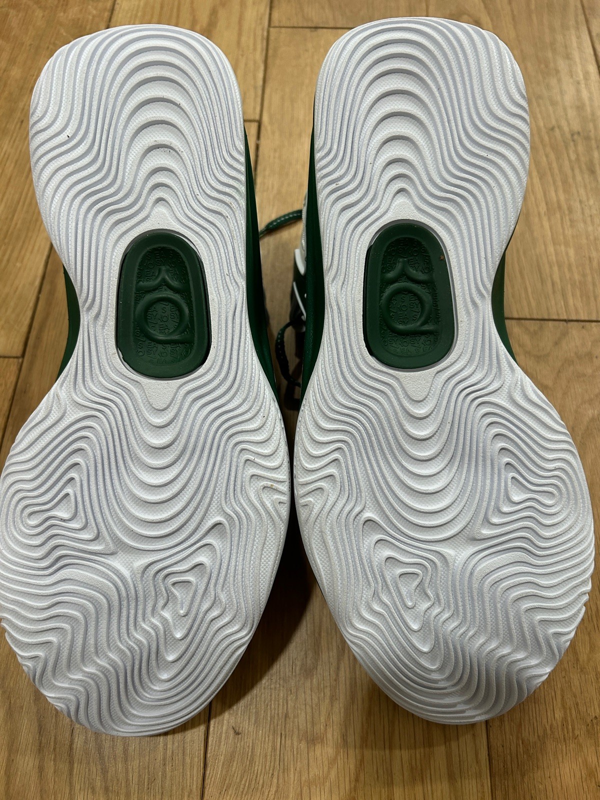 Nike KD18 TB P Basketball Shoes Promo Team White/Gorge Green Mens 13
