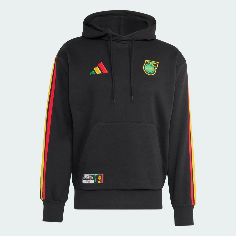 *New* Size 2XL – ADIDAS x BOB MARLEY x JAMAICA Mens Fleece Hoodie Rasta Reggae