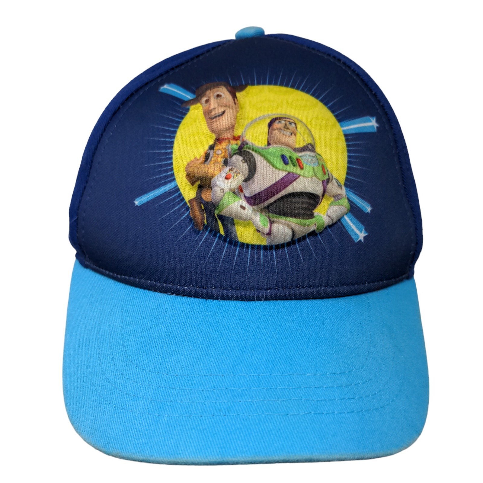 Disney Pixar Toy Story 4 Boys Snapback Hat Blue One Size To Infinity and Beyond