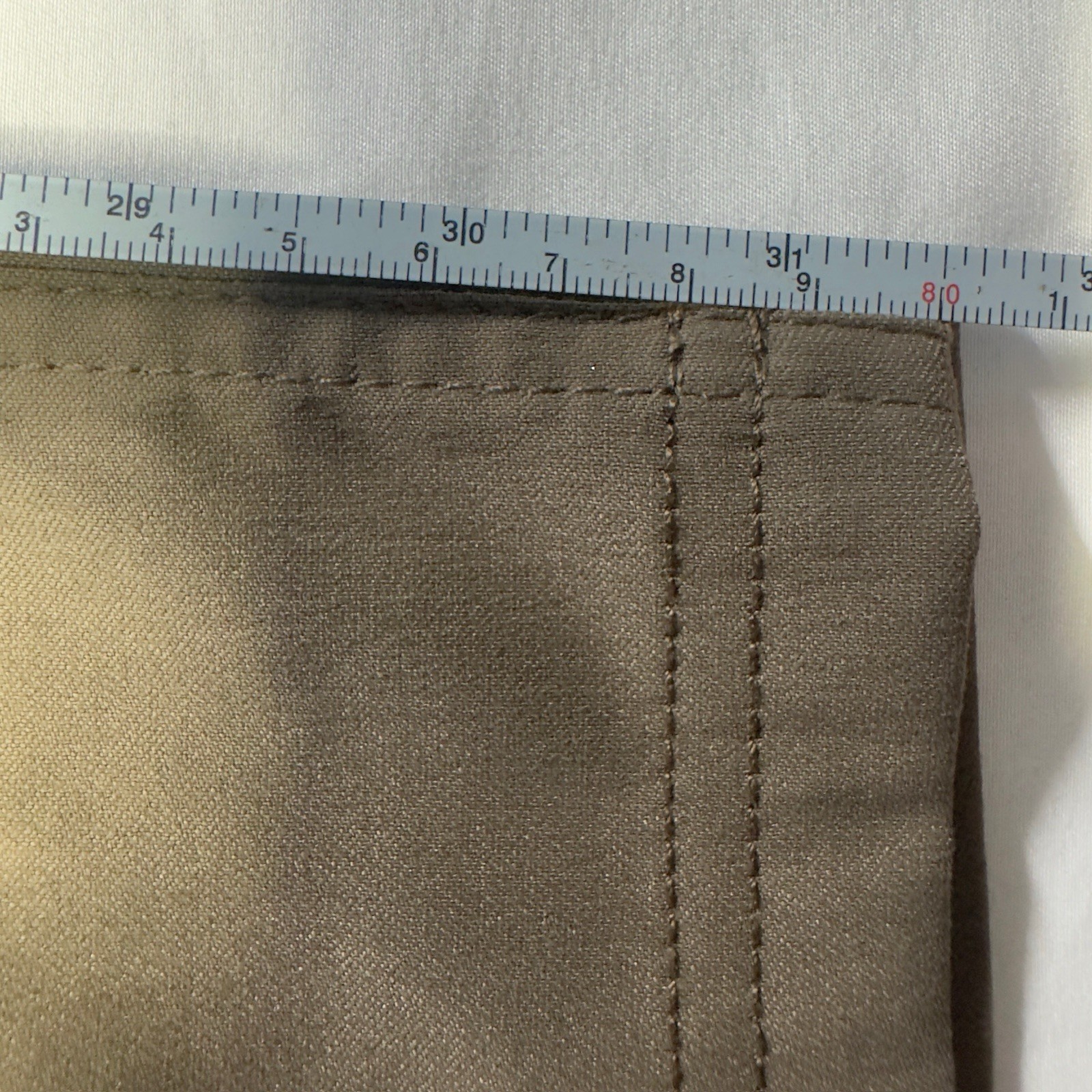 Prana Brion Pant Men’s 34 X 32 In Mud Straight Leg Stretch