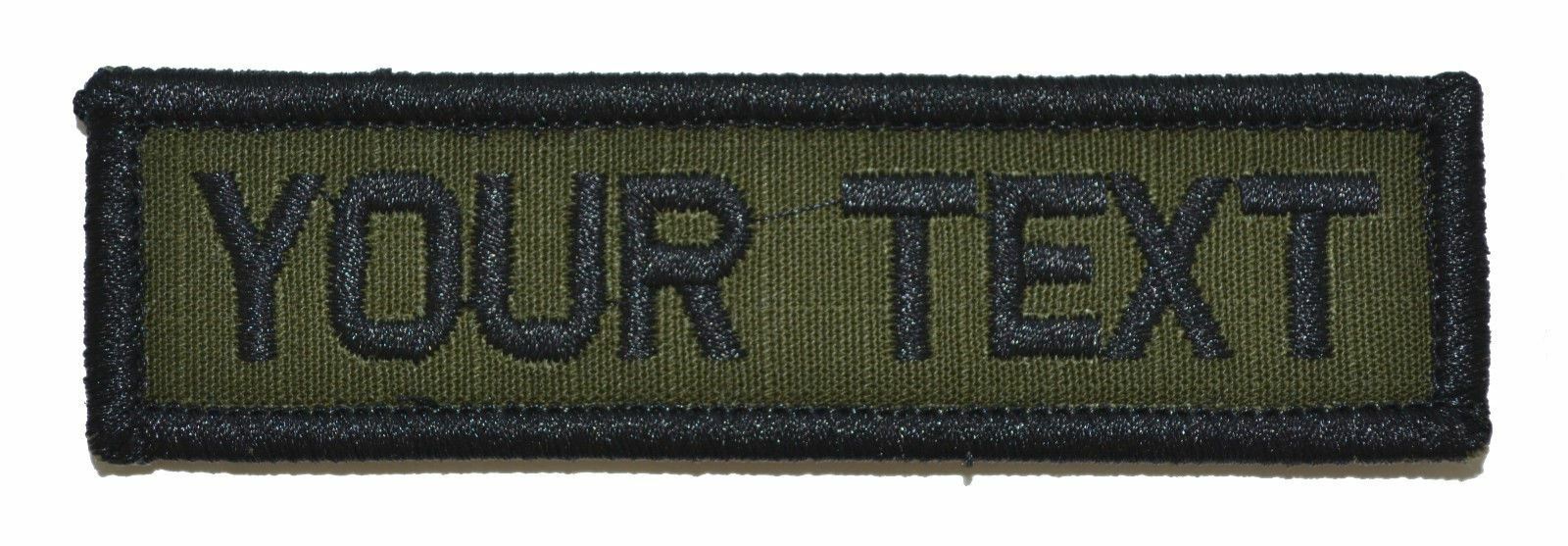 Custom Made 1×3 Military/ Funny Patch with Hook and Fastener