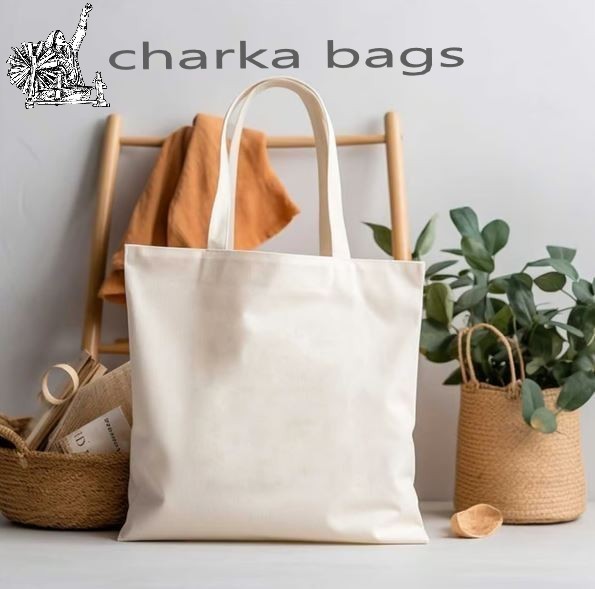 Premium Cotton Tote Bag – Size 15″ x 16″ x 5″ (Gusset) Reusable Washable – lot
