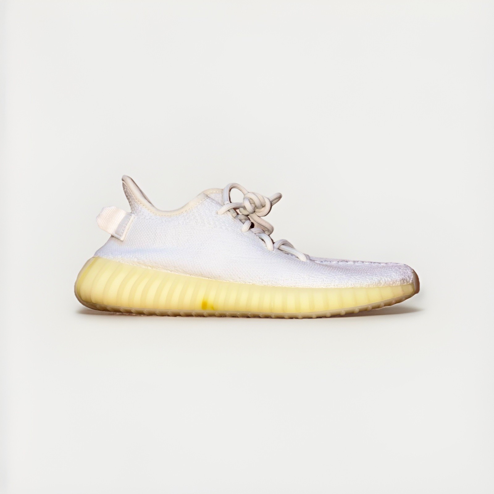 Adidas Yeezy Boost 350 V2 Butter Cream White Mens Size 8 Sneakers