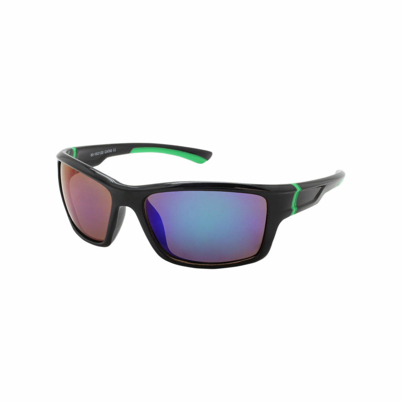 Mens Sunglasses Sport 6 PACK Fishing Cycle Wrap Sunglasses Color Mirror Assorted