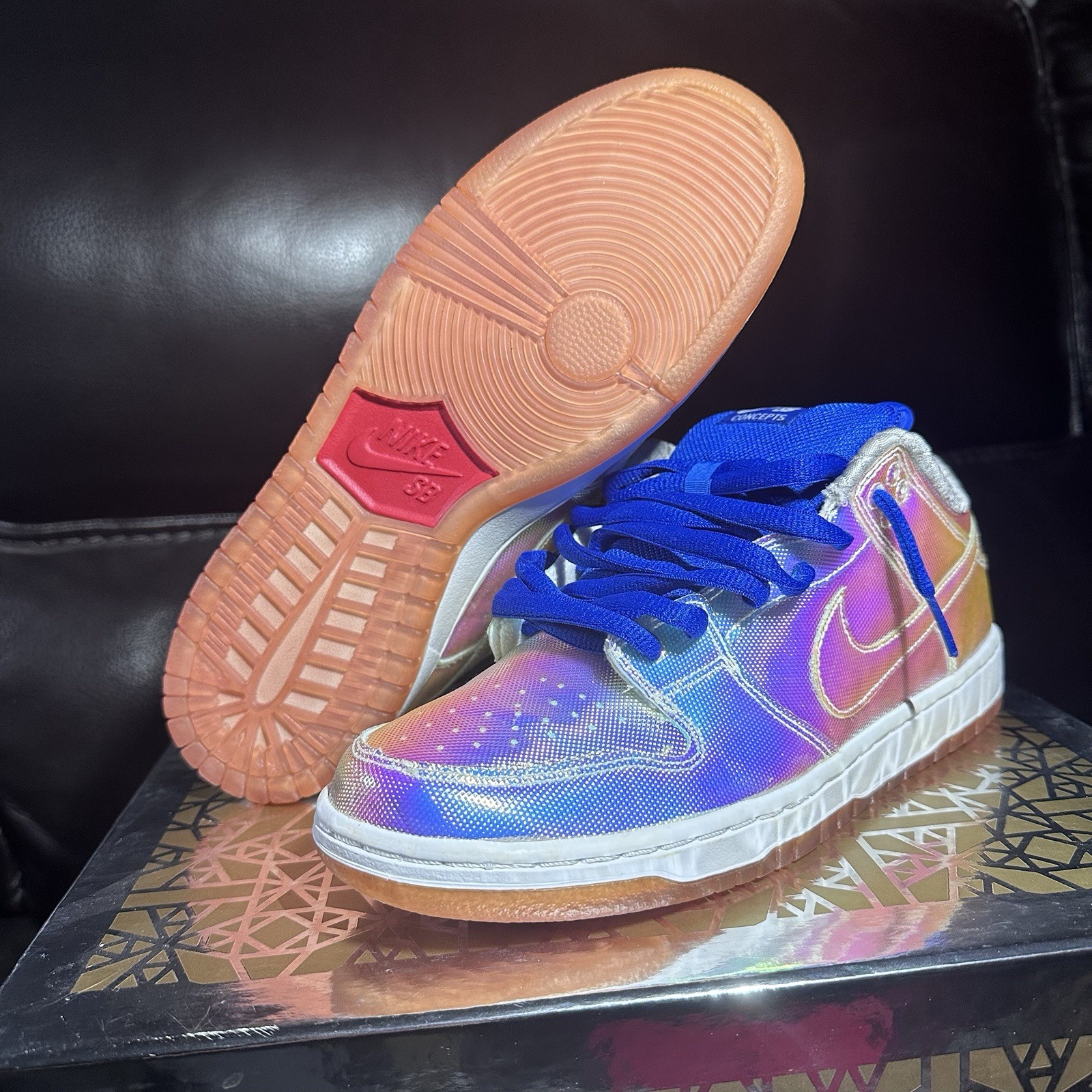 Nike SB Dunk Low concepts collab Men’s Multicolor Colorblock Low Top OG