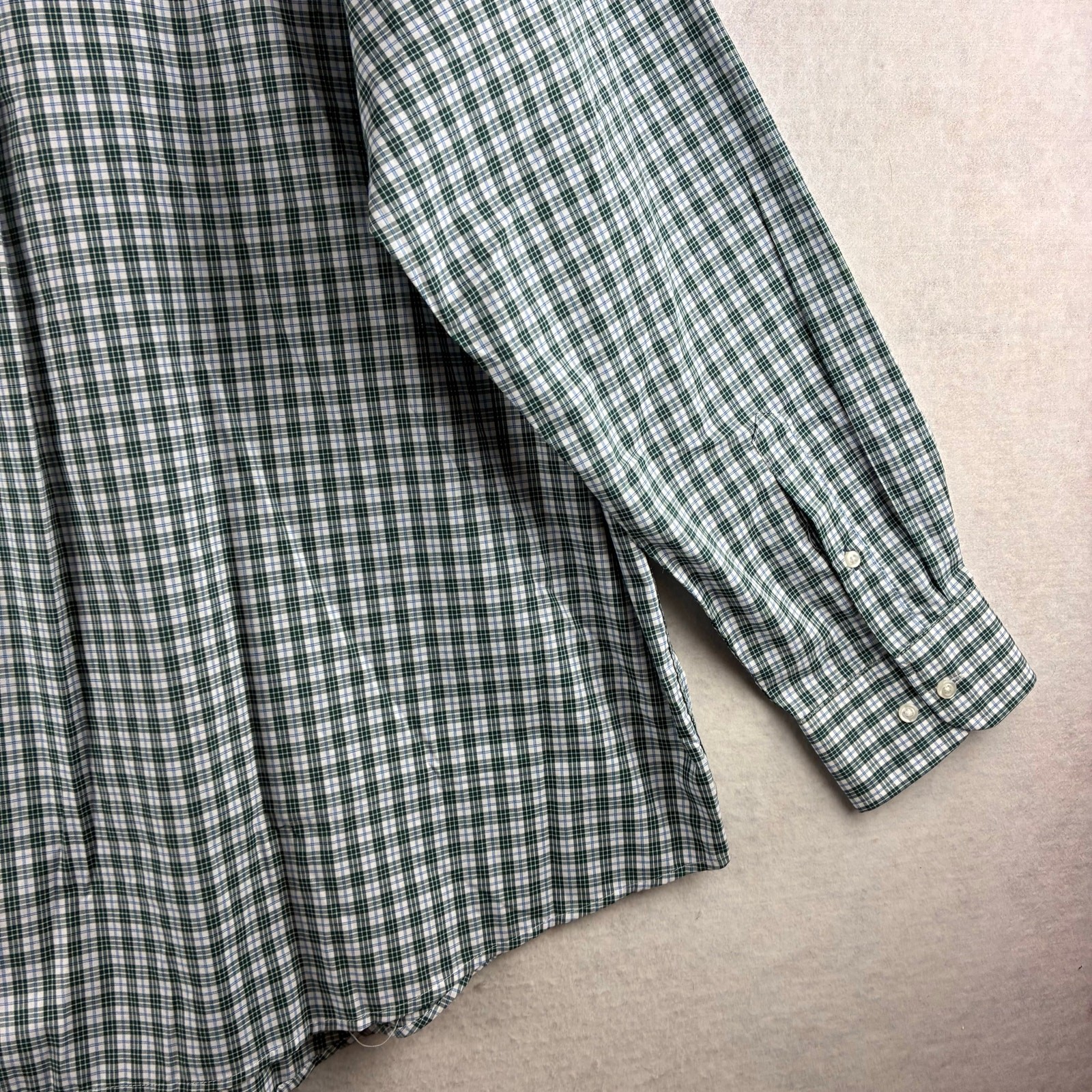 Izod All Over Stretch Tall Fit Long Sleeve Button Down Shirt Men’s 19/37-38 2/3X