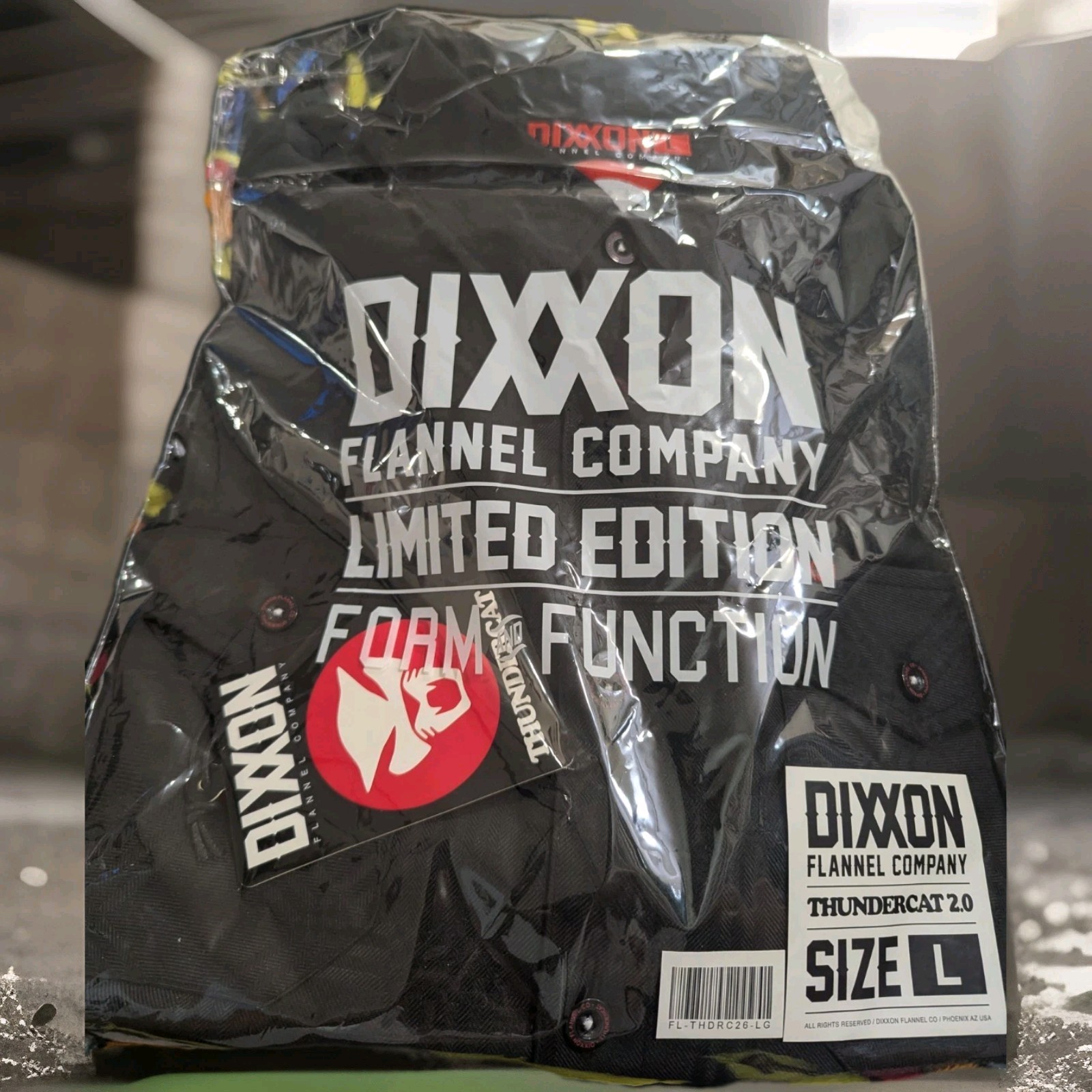 Dixxon Flannel Thundercat 2.0 Collab Men’s Size Large Shirt Sold Out