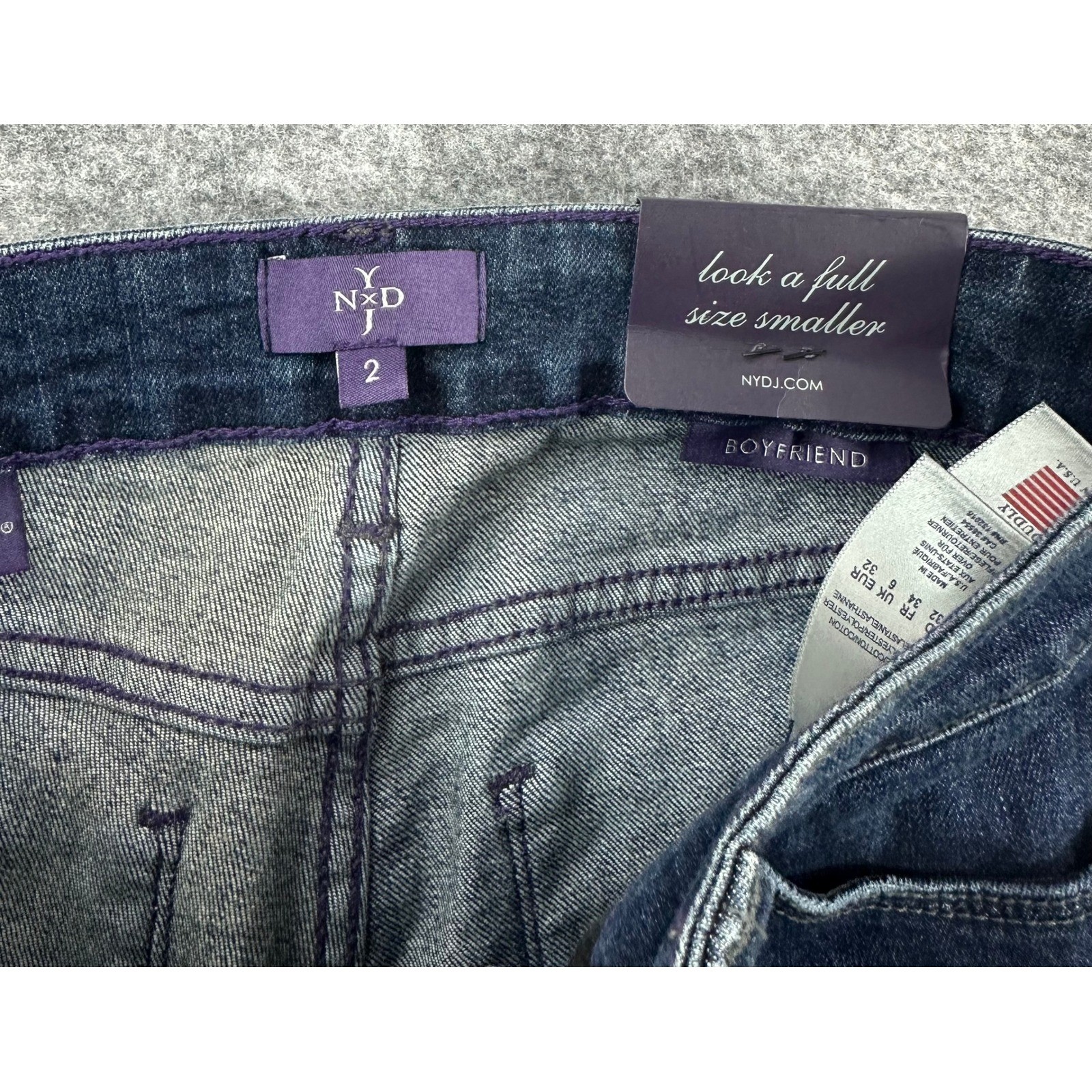 Not Your Daughters Jeans Boyfriend Jeans sz 2 (15742) NEW